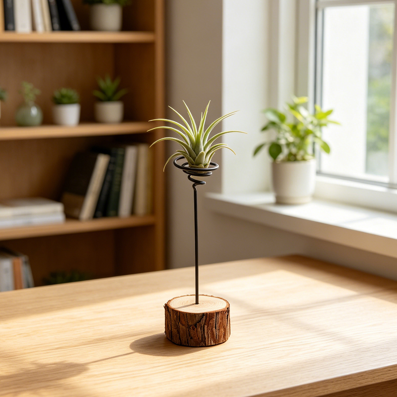 Air Plant Tillandsia - Миниатюрный настольный держатель для воздушных растений,