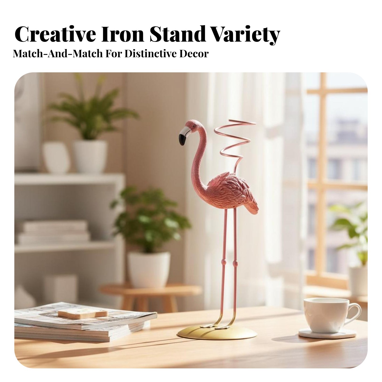 Air Plant Tillandsia - Геометрическая подставка для тилландсий в скандинавском